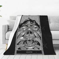 Ready Stock Phasmophobia Death Tarot Card Blanket Bedspread On The Bed Outdoor Sofa Cover Ultralight