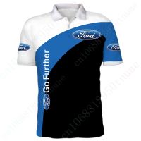 2023 NEW Style Ford Polo Shirt Harajuku Quick Dry Oversized T-Shirt Unisex Luxury Short Sleeve Anime 3D Printing T Shirt For Mens ClothesNew product，Can be customization