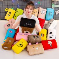 【CW】Creative Cartoon Cute Animal Plush Hand Warmer Cover Winter Pillow Plush Toy Doll Girl Hand In Hand Warmer Gifts Wholesale Price