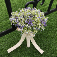 perfectlifeoh Bridal Bouquet Artificial Little Flower Wedding Bouquet Birdal Bouquet for Bridesmaid Wedding Accessories