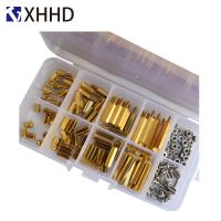 【❉HOT SALE❉】 MOTOR WORLD One M2.5 Hex ทองเหลืองชายหญิง Standoff เสา Mount Hexagon เกลียว Pcb เมนบอร์ด Spacer Bolt Screw Nut Assortment ชุด Box