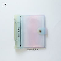 1PC Gradient Color Photo Album Colorful Loose-leaf Albums Convenient Plug-in Album Photo Holder Star-chasing Supplies