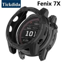 เคส TPU สำหรับ Garmin Fenix 7X Tactix 7 Soft Silicone เคสใสสำหรับ Garmin Tactix 7