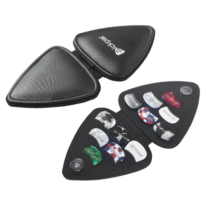PICKPAL Guitar Picks Holder Case for Acoustic Electric Guitar Includes