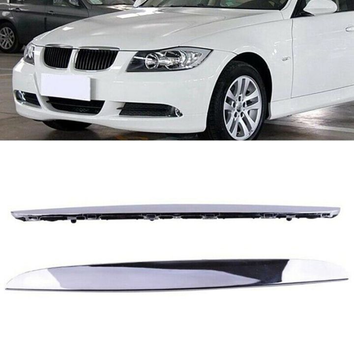 4pcs-chrome-abs-front-bumper-above-kidney-grille-hood-cover-trim-51137117242-for-bmw-3-series-e90-e91-2006-2008