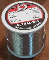 ตะกั่ว บัดกรี ULTRACORE 60/40 1.2 mm. 0.25 LB.