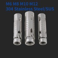 【CW】 M6 M8 M10 M12 304 Stainless Steel/SUS Fish Scale Tube Three piece One Gecko Internal Expansion Bolt Concrete Anchor Screw