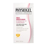 PHYSIOGEL Red Soothing AI Sensitive UV Sunscreen SPF50+ PA+++ 40 ml.ฟิสิโอเจล ซูทติ้ เอไอ เซนซิทีฟ ยูวี ซันสกรีน  ครีมกันแดด