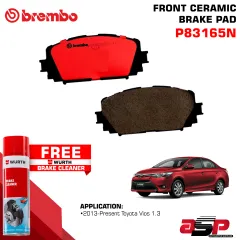 Brembo P83082N Ceramic Front Brake Pads for 2008 - 2018 Toyota