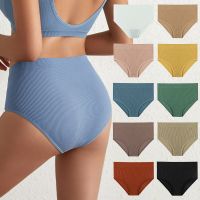 【CW】 Hight Waist Women  39;s panties Seamless Briefs Female Underwear Solid Underpants Sexy Lingerie for women