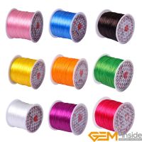 【YD】 Beading Cord:Pretty String 60 Yards 0.6x1mm Elastic Stretch Spool Cord Roll 1  Wholesale