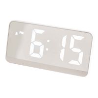 Digital Alarm Clock Voice Control Temperature Date Snooze Night Mode 12/24H Anti-Disturb Function