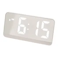 Digital Alarm Clock Voice Control Temperature Date Snooze Night Mode 12/24H Anti-Disturb Function