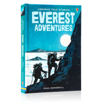 Over 200 minus 100usborne real story reading series Everest adventure English original true stories Everest adventures extreme challenge outdoor adventure to survive
