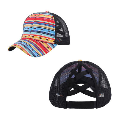 หมวกแก๊ปเบสบอลแฟชั่นของผู้หญิงกีฬาหมวกเบสบอลกลางแจ้งหมวกแก๊ปหมวกแก๊ปแฟชั่นบังแดด Bsy1แบบตาข่าย