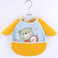 ZZOOI New Baby Eating Bib Baby Waterproof Cover Apron Burp Cloth Cute Cartoon Anti-fouling Easy To Clean Baby Meal Bag Can Wholesale