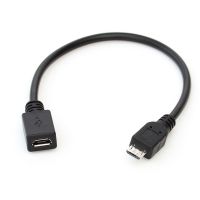 20cm micro USB male to female extension data charging adapter convertor cable