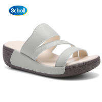 Scholl-Percy รองเท้าสกอลล์-เพอซี่ Cristiana รองเท้าแตะสวม ผู้หญิง รองเท้าสุขภาพ รองรับอุ้งเท้า สำหรับภาวะเท้าแบน Percy รองเท้าแตะสวม ผู้หญิง รองเท้าสุขภาพ นุ่มสบาย กระจายน้ำหนัก- Bean Paste