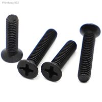 Black Steel GB819 Mini Small Micro Cross Phillips Flat Countersunk Head Bolts Screws M1 M1.2 M1.4 M1.6 M2 M2.5 M3 M3.5 M4 M5