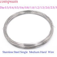 Stainless Steel Rope Single Bright Hard Wire Medium hard spring steel wire Coil Springs