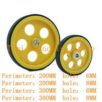เมตรนับล้อปริมณฑล200มิลลิเมตร300มิลลิเมตรหลุม6มิลลิเมตร8มิลลิเมตรซิงโครนัสกลอบวัดความยาวนับตั้งแต่ Encoder เมตรล้อ