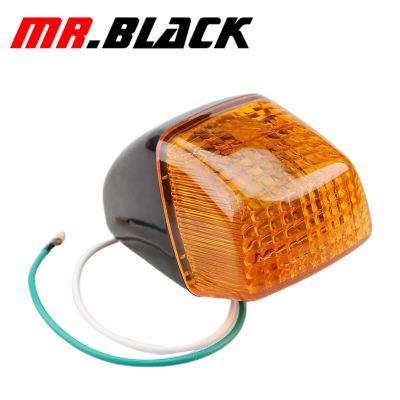 “：{}” 1 Pair Steering Lamp Turn Signals Indicator Light For HONDA CBR250RR MC22 NSR250 P3 MC21 NC29 RVF400 VFR400 NC30 NC35