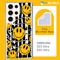 HI-SHIELD Stylish เคสใสกันกระแทก Samsung รุ่น Smiley3 [S22ultra , S23ultra]