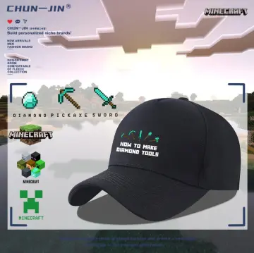 Minecraft Creeper Face Mesh Comfort Youth Hat