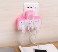 Wireless socket multi function dual USB wireless intelligent converter with night light socket one turn porous socket NO.C0156