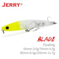 【hot】 Jerry Topwater Floating Pesca Saltwater Freshwater Hard Bait Walk The Dog 55 70 85 105mm Artificial