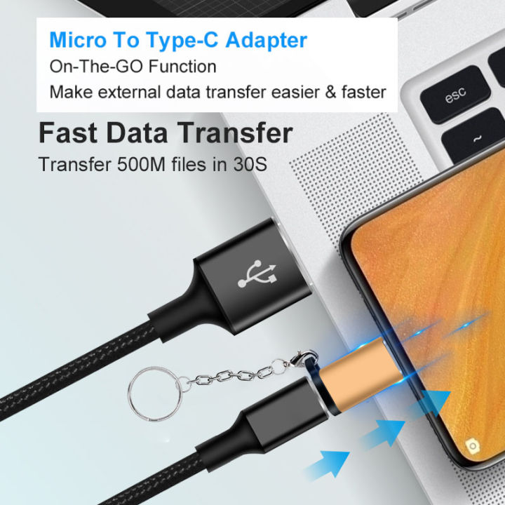 type-c-to-usb-otg-adapter-ใช้โอนถ่ายข้อมูลระหว่างคอมพิวเตอร์และโทรศัพท์ได้ทันที