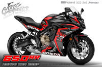 สติ๊กเกอร์แต่งลายรถ Honda Cbr 650F ลาย 650-RR