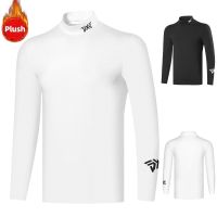 [PXG] New Style Autumn Winter GOLF Clothing Mens Breathable Quick-Drying Outdoor Sports Polo Perspiration Casual Long-Sleeved Top