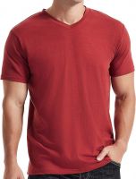 KLIEGOU Mens V Neck T Shirts - Casual Stylish Fitted Elasticity Tees for Men