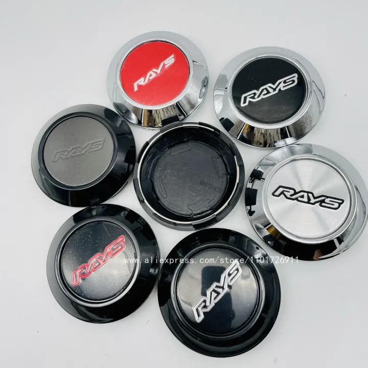 4Pcs/Lot 76Mm/74Mm For Rays TE37SL CE28SL Wheel Center Hub Caps Alloy