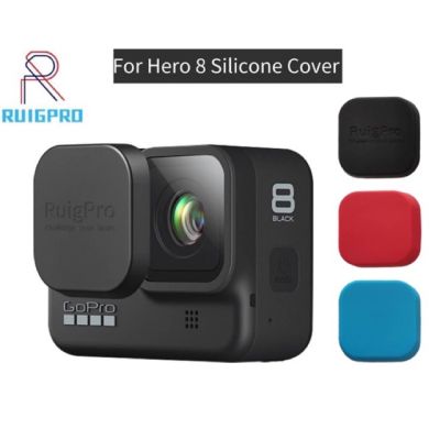 Gopro Hero 8 Lens Cap Silicone ฝาปิดเลนส์กล้องโกโปร 8 แบบซิลิโคน ยี่ห้อ Ruigpro