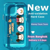 KT เคสโทรศัพท์มือถือ เคส airpods ️จัดส่งทันที️เคสไอโฟน 14 Pro max เคสไอโฟน11/12/13 Disney Tsum Tsum Mickey Hard Case For iPhone 11,12,13,12PM,13PM CASE โทรศัพท์ CASE มือถือ  เคสใส