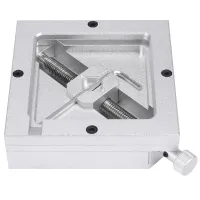 90Mm Silver Bga Reballing Station Stencils Template Holder Fixture Jig For Pcb Chip Soldering Rework Repair