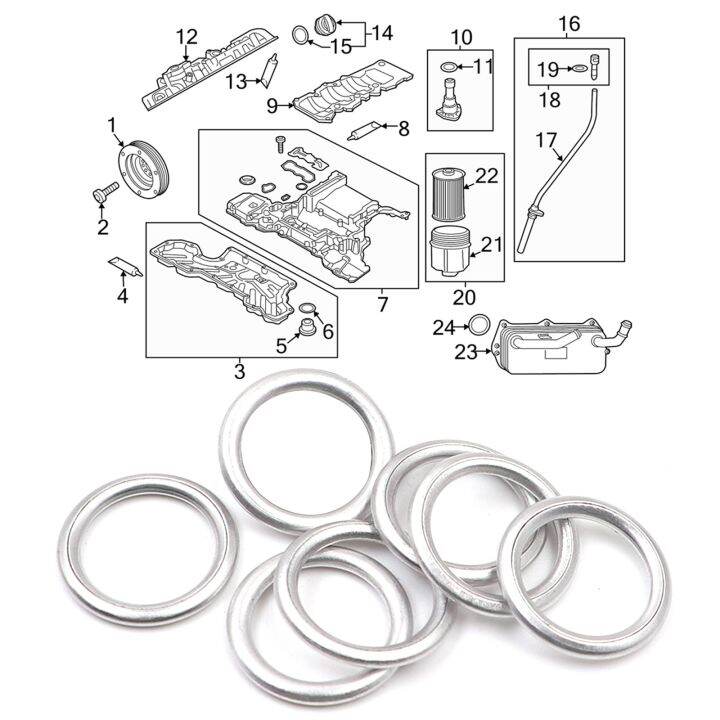 thread-oil-drain-sump-plug-gaskets-m14-crush-washer-seal-ring-car-engine-for-audi-a4-a6-q3-q5-for-vw-touareg-golf-skoda-n0138157