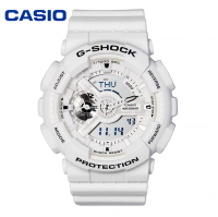 COM Shop (ใหม่แท้) ต้นฉบับ G-Shock  GA-110C-7A  ผู้ชายกีฬานาฬิกาคู่แสดงเวลา 200 เมตรกันน้ำกันกระแทกเวลาโลก LED