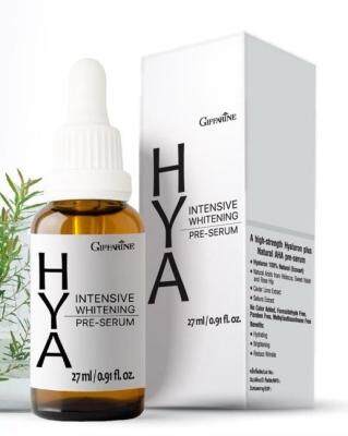 ไฮยา อินเทนซีฟ ไวท์เทนนิ่ง พรี-ซีรั่ม HYA Intensive Whitening Pre Serum [27 ml.] ไฮยาลูรอน ลดเลือนริ้วรอย (1 ขวด)