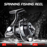 Motalik Spinning Reel 5 + 1สแตนเลสBBที่มีประสิทธิภาพรอกตกปลาCNCแกนรอกอลูมิเนียมสำหรับน้ำเค็ม/น้ำจืด