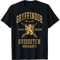 Potter Gryffindor Team Seeker Hogwarts Quidditch T-Shirt Tops For Men