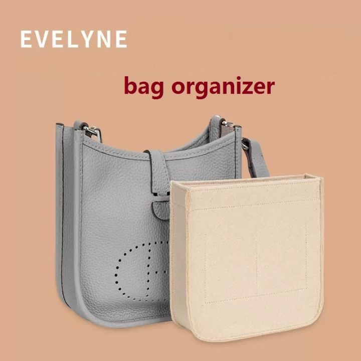  Bag Organizer for Hermes Evelyne III 33 (GM) - Premium Felt  (Handmade/20 Colors) : Handmade Products