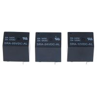 【✔In stock】 ozba941332 รีเลย์4pin 20a 5V 12V 24V 1ชิ้น Sra-05vdc-al Sra-24vdc-al Sra-12vdc-al