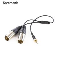 Saramonic SR-UM10-CC1 Dual-XLR Input Microphone Cable Convertor for UwMic9 UwMic10 UwMic15 Wireless Microphone Systems