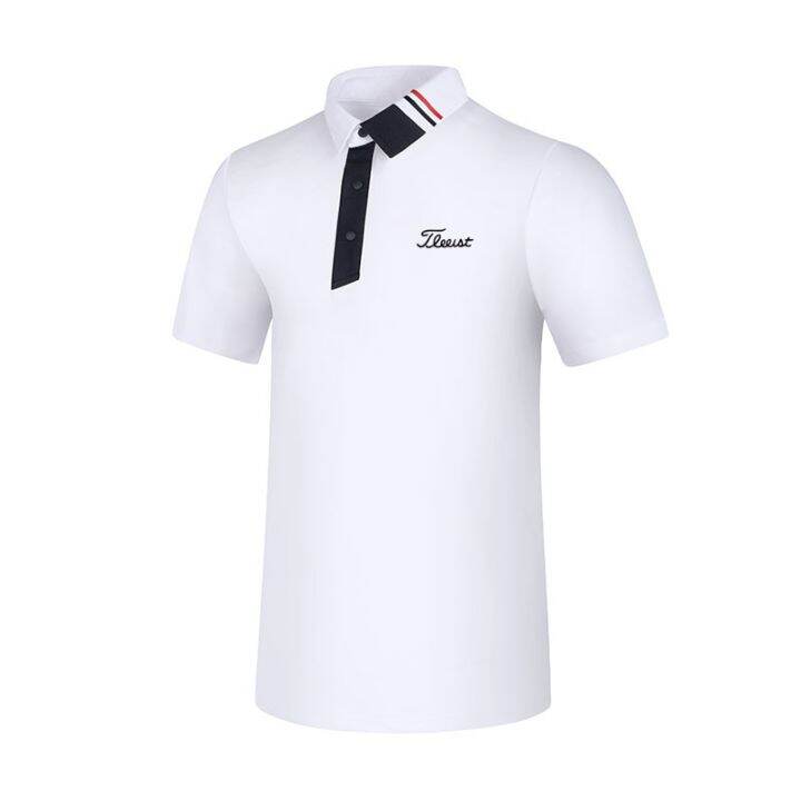 golf-mens-short-sleeved-t-shirt-top-golf-mens-sunscreen-quick-drying-breathable-ball-clothes-polo-shirt-pearly-gates-w-angle-utaa-taylormade1-odyssey-southcape-descennte-anew