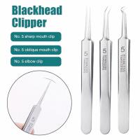 ☊卍  German Ultra-fine No. 5 Cell Pimples Blackhead Clip Tweezers Beauty Salon Special Scraping  amp; Closing Artifact Acne Needle Tool