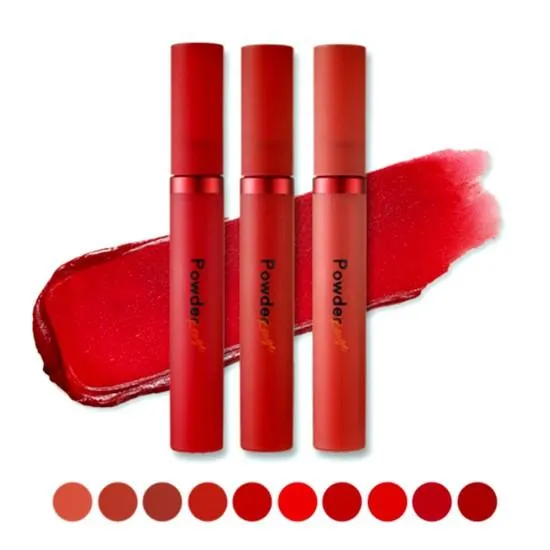 (เนื้อแมทสวย) Etude House Powder Rouge Tint Lazada.co.th