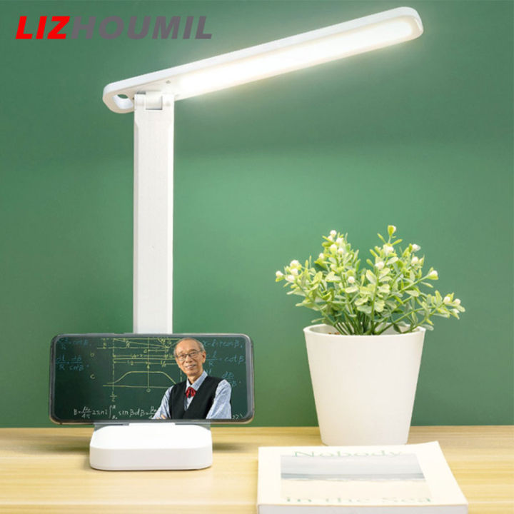 lizhoumil-โคมไฟตั้งโต๊ะสัมผัส-led-พับเก็บได้ตาป้องกันโคมไฟตั้งโต๊ะข้างเตียงเพื่อการศึกษาไฟอ่านหนังสือทำงาน